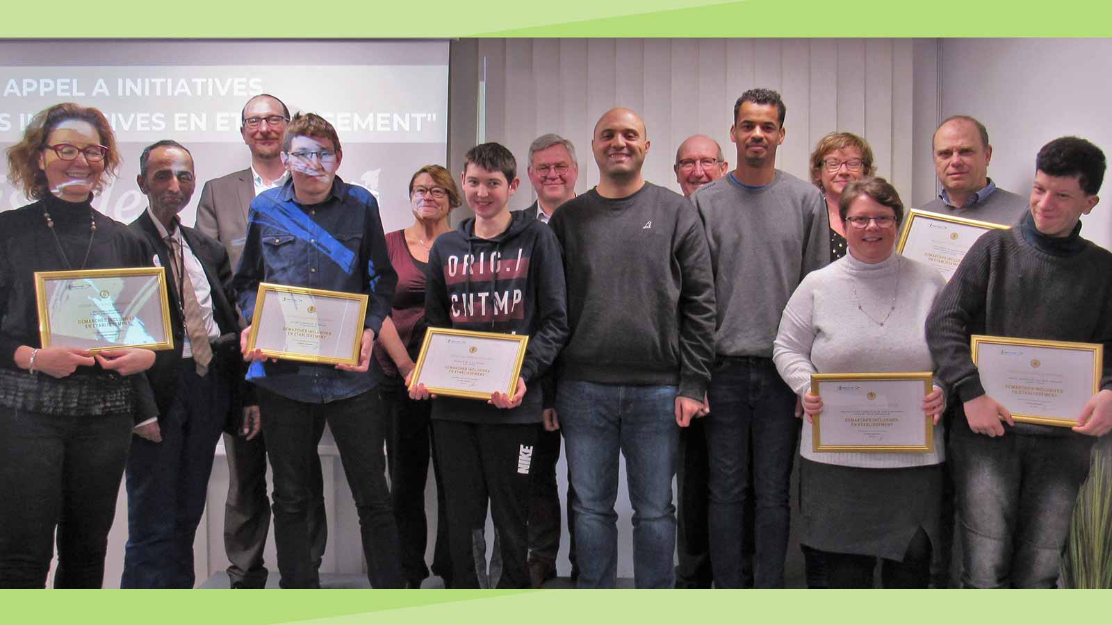 Remise des trophées « démarches inclusives en établissement »