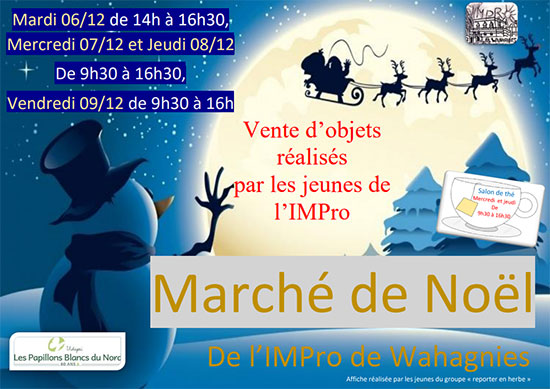 MARCHÉ DE NOËL DE L’IMPRO