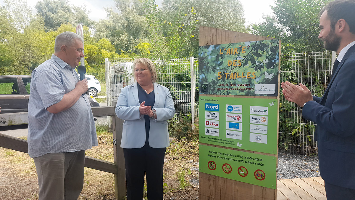 aire de jeux sur le terrain de la MAS de Thumeries aire de jeux sur le terrain de la MAS de Thumeries